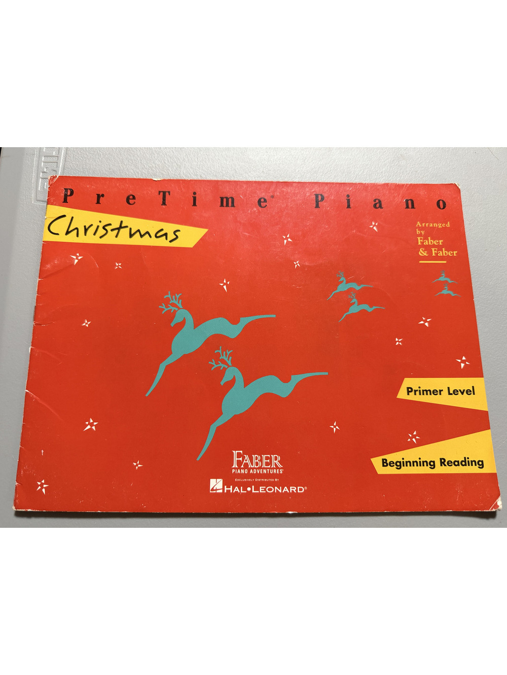 PreTime Piano Christmas Primer Level Beginning Reading